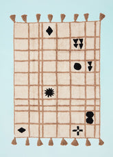 Tapete Lorena Canals + MOOUI - Quadriculado 1,20 x 1,60m